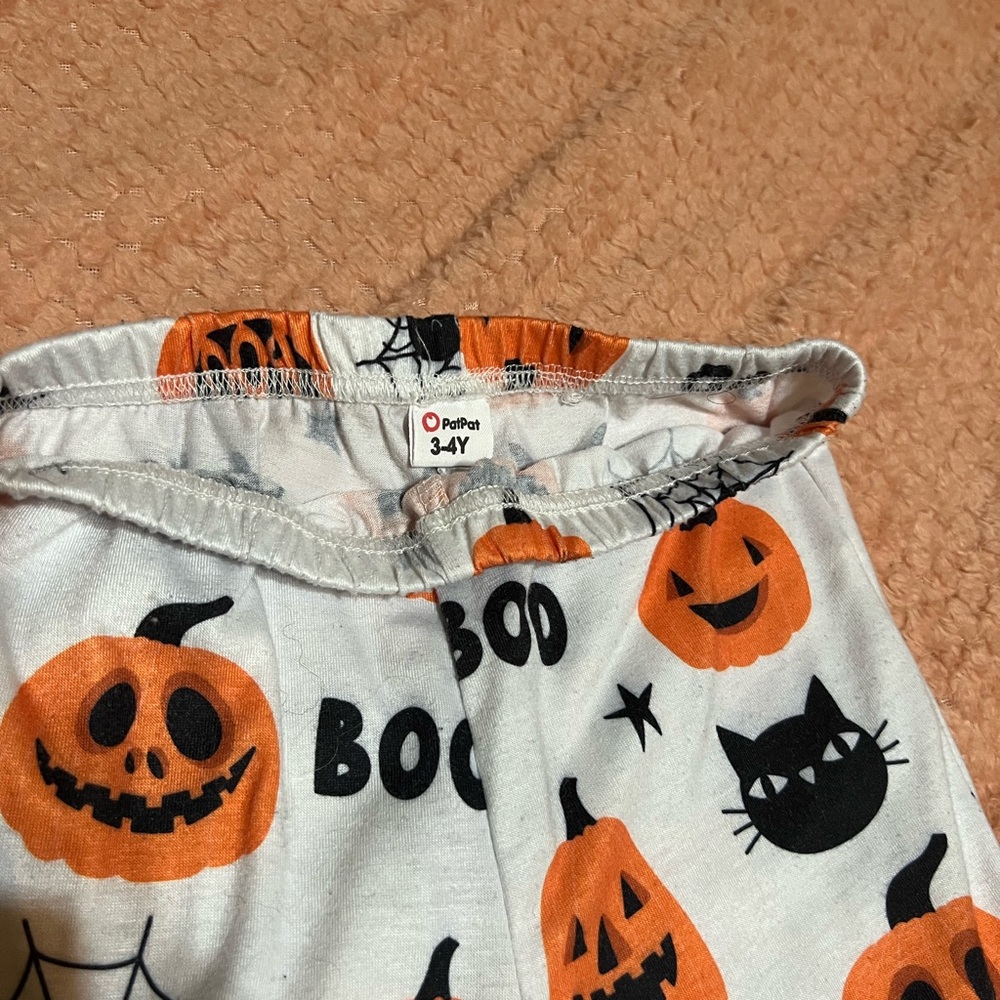 PatPat Orange and Black Halloween Ghost Costume - Picture 4 of 4